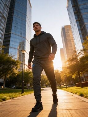 Hurley Men's Charcoal Gray Jogger Sweatpants